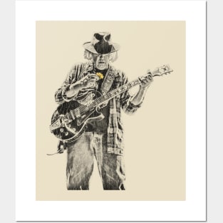 Neil Young Retro Vintage Posters and Art